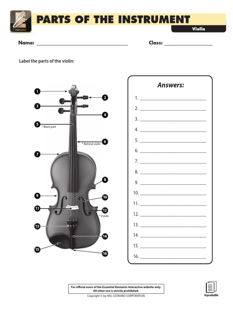 Parts of The Instrument: Answers | PDF | Copyright Law | Law