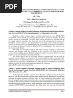 Download 32887 ID Analisis Prosedur Pelayanan Perizinan Usaha Di Badan Penanaman Modal Daerah Dan by Muhammad Januar R SN357901469 doc pdf