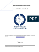 Techniques For Caesarean Section (Review) : Hofmeyr GJ, Mathai M, Shah AN, Novikova N