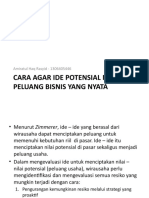 Cara Agar Ide Potensial Menjadi Peluang Bisnis Yang Nyata