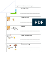 Pak Abu - Farm: Write A Sentence With The Guidance Words 1