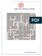 Crucigrama de Phrasal Verbs PDF