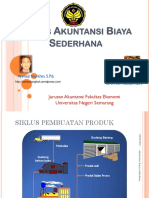 Akuntansi Biaya Sederhana