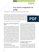 Inflammatory responses in dental pulp nerves