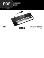 KORG D16 - Owners Manual | PDF | Electromagnetic Interference