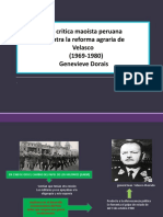 Critica Maoista Contra La Reforma de Velasco
