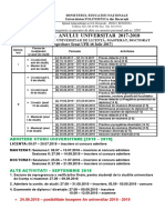 Structura An Universitar2017-2018.