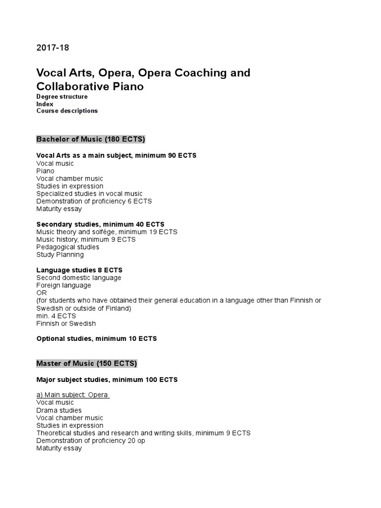 Vocal Art, Opera and Opera Coaching New | PDF | Singing | Vocal Pedagogy