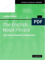 (Evelien Keizer) The English Noun Phrase