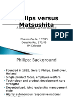 Philips vs Matsushita