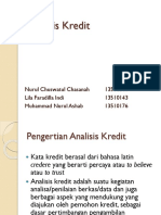 Analisis Kredit