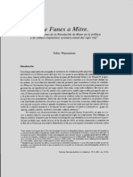 De Funes A Mitre. Representaciones de La PDF