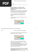 Using Tkinter To Create A GUI (Graphical User Interface) On The Raspberry Pi