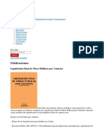 Libro Liquidacion de Obras PDF