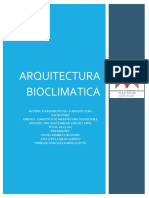 Arq Bioclimatica