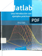 Matlab Una Introducción Con Ejemplos Prácticos - Amos Gilat