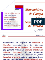 Matematica de Campo Supervisorio Con Formulas