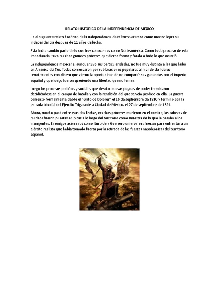 Q Es Un Relato Historico - Tados