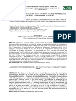 Avaliação Dos Níveis de Ruído de Um Conjunto Trator-pulverizador, Em Função Da Velocidade de Trabalho