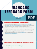 Merancang Feedback Form