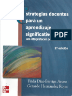 Díaz Barriga. Estrategias Docentes para Un Aprendizaje Significativo. Capítulo 2 PDF