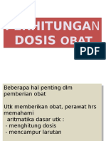 Perhitungan Dosis II