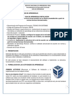 Gfpi-F-019 Formato Guia de Aprendizaje Instalacion (S.o para Redes)