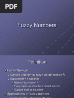 Fuzzy Numbers