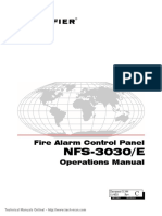 Notifier NFS 3030 E Operations Manual PDF