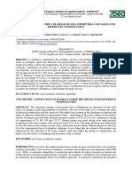 Contração Volumétrica de Grãos de Soja Submetidas à Secagem Com Diferentes Temperaturas