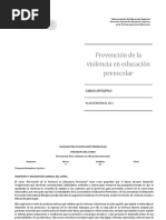 Prevencion de La Violencia en Educacion Preescolar Lepree