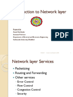 Introduction To Network Layer