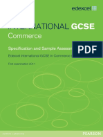 International GCSE in Commerce PDF
