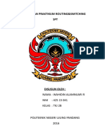 Laporan Praktikum Routing&Switching SPT: Nama: Wahidin Alamnuari R NIM: 425 15 041 Kelas: TKJ 2B