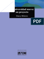 Ribeiro Darcy - La Universidad Nueva, Un Proyecto PDF