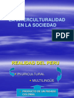 La interculturalidad en el Perú: desafíos y propuestas