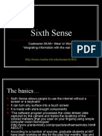 Sixth Sense Technology Brings Information to Life