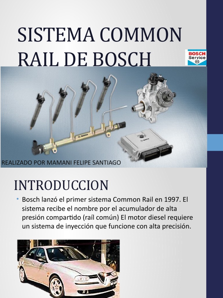 Sistema Common Rail de Bosch