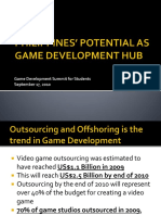 Philippines As Game Development Hub (Game Development Summit For Students - 2010)