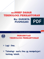 1 Konsep Dasar Teknologi Perkantoran