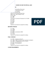 Course Outline SPL