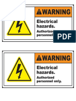 Electrical Sign