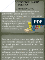 Democracia representativa y elecciones