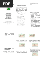 Leaflet Cuci Tangan 6 Langkah 5 Momen