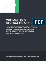 Optimal Lead Generation