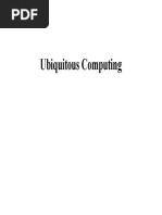 Ubiquitous Computing PDF