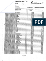 Ctex Pricelist 