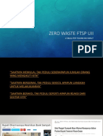 Penyuluhan Zero Waste FTSP Uii