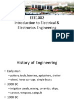 EEE1002 Introduction To Electrical & Electronics Engineering