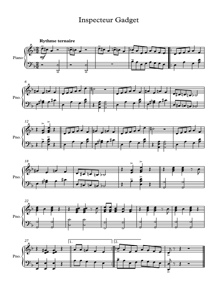 Inspecteur Gadget Partition complète.pdf